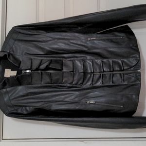 Chico's Faux Leather Jacket